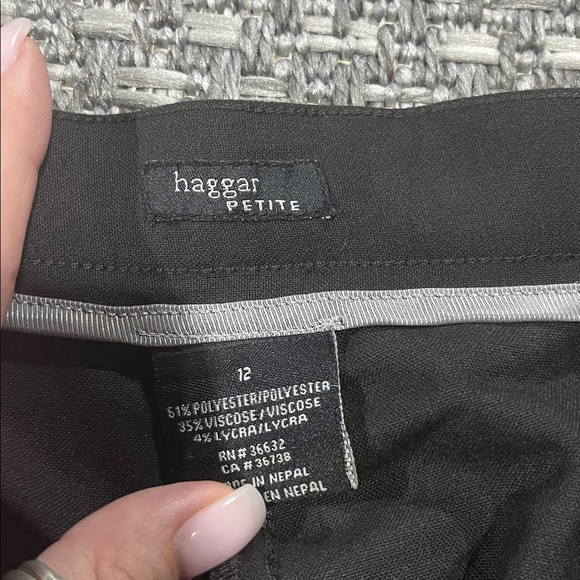 Haggar | Brown Straight Leg Dress Pants - Picture 5 of 11